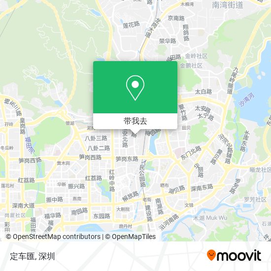 定车匯地图