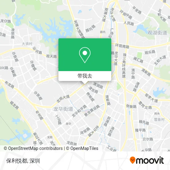 保利悦都地图