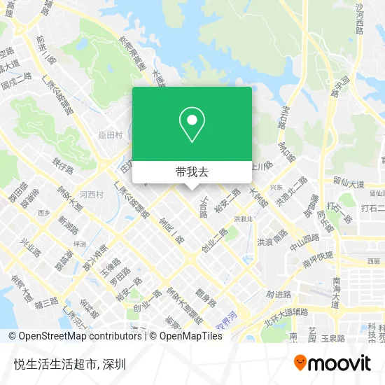 悦生活生活超市地图