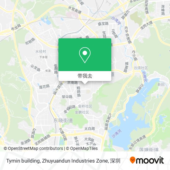 Tymin building, Zhuyuandun Industries Zone地图