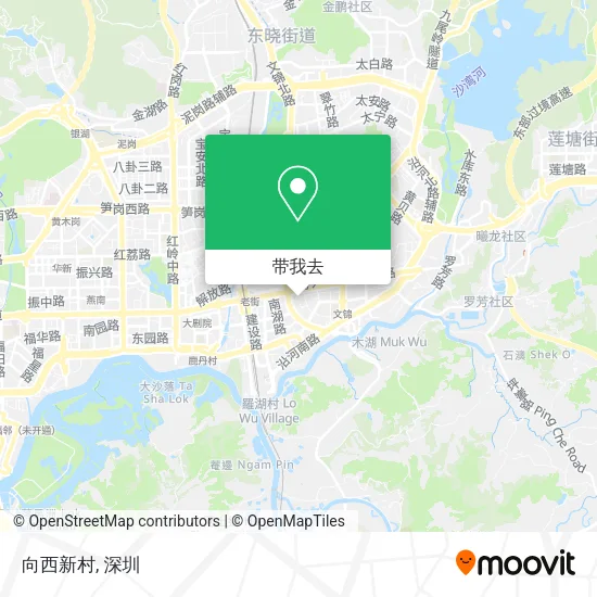 向西新村地图
