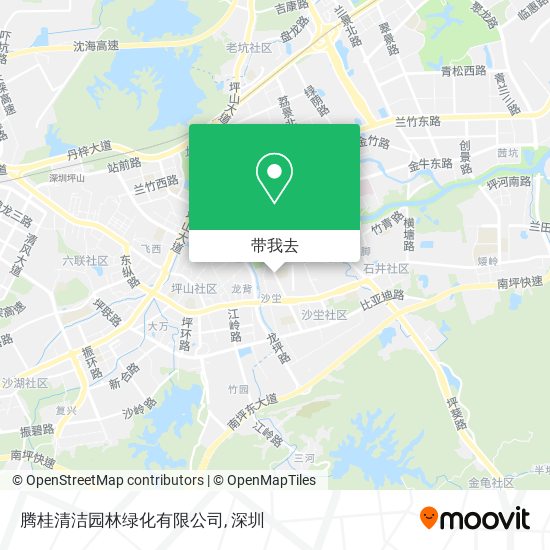 腾桂清洁园林绿化有限公司地图