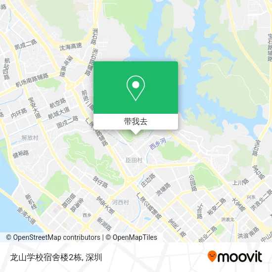 龙山学校宿舍楼2栋地图