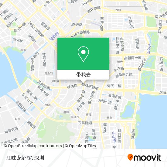 江味龙虾馆地图