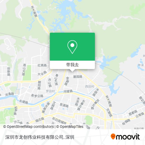 深圳市龙创伟业科技有限公司地图