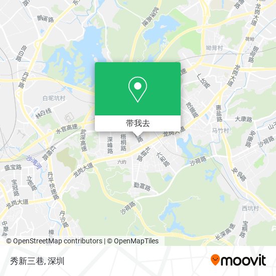 秀新三巷地图