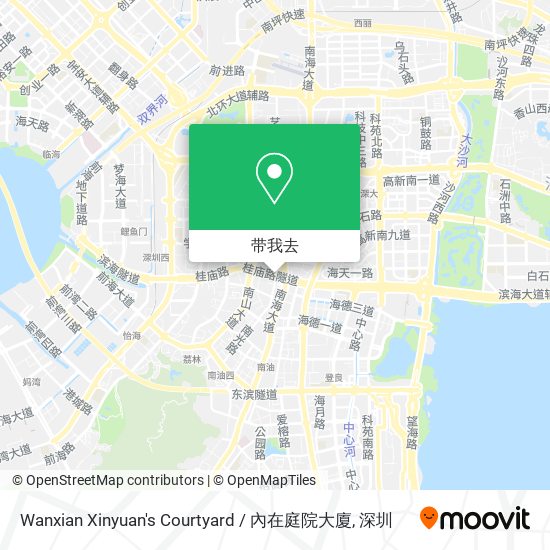 Wanxian Xinyuan's Courtyard / 內在庭院大廈地图