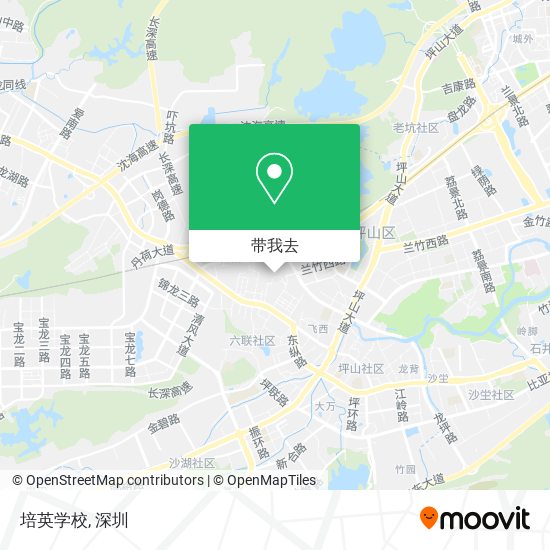 培英学校地图