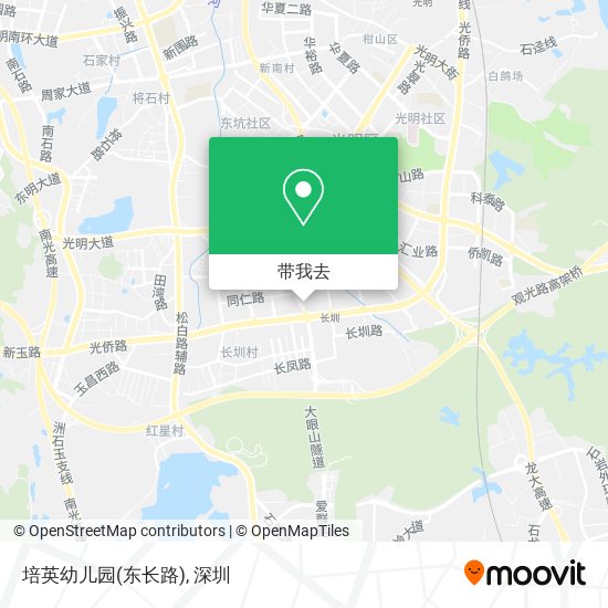 培英幼儿园(东长路)地图