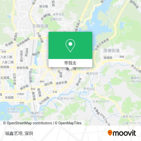 福鑫艺培地图