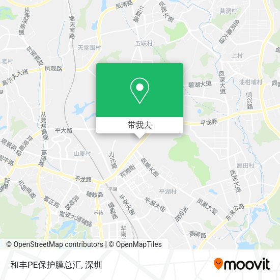 和丰PE保护膜总汇地图