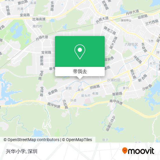兴华小学地图