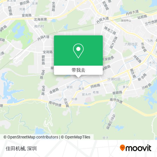 佳田机械地图