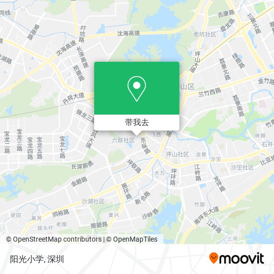 阳光小学地图