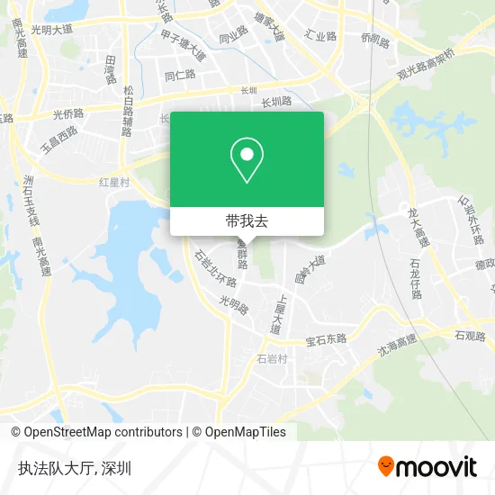 执法队大厅地图