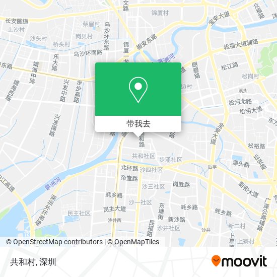 共和村地图