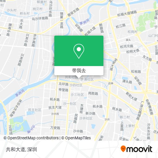 共和大道地图