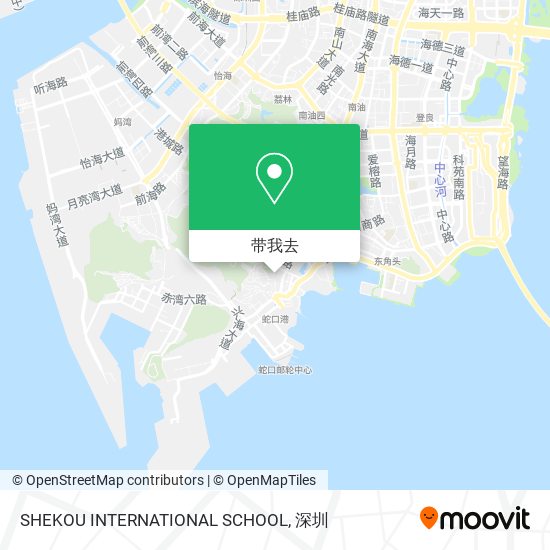 SHEKOU INTERNATIONAL SCHOOL地图