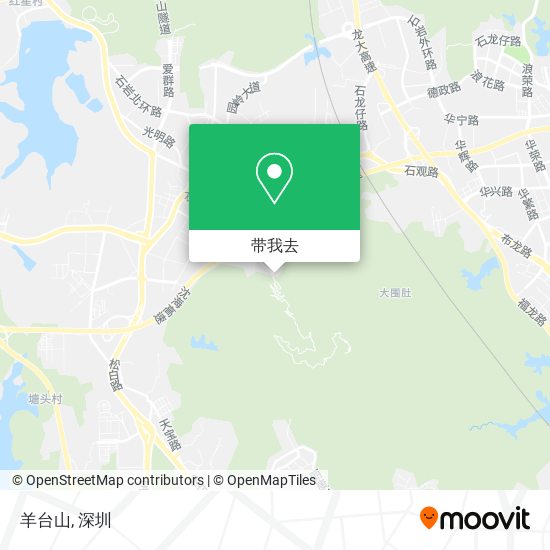 羊台山地图