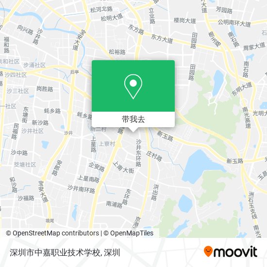 深圳市中嘉职业技术学校地图