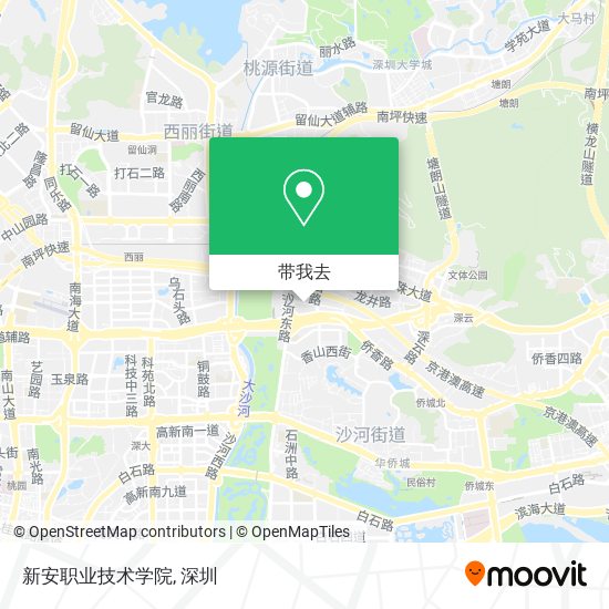 新安职业技术学院地图