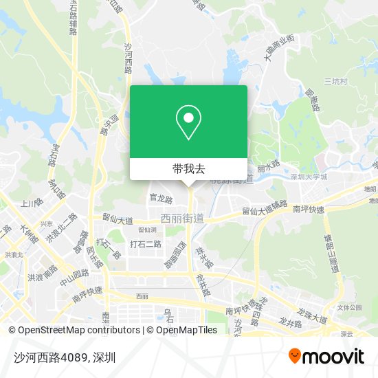 沙河西路4089地图