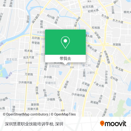 深圳慧星职业技能培训学校地图