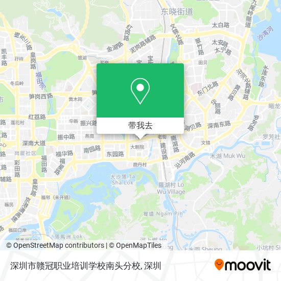 深圳市赣冠职业培训学校南头分校地图