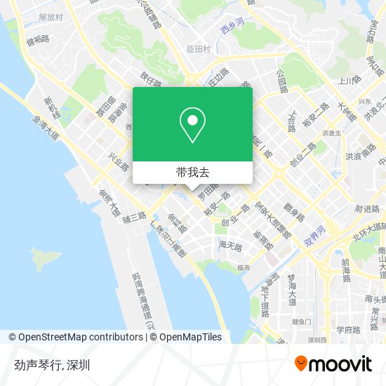 劲声琴行地图