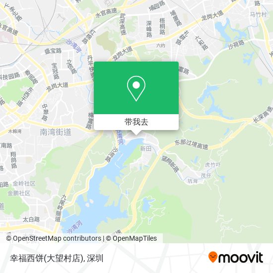 幸福西饼(大望村店)地图