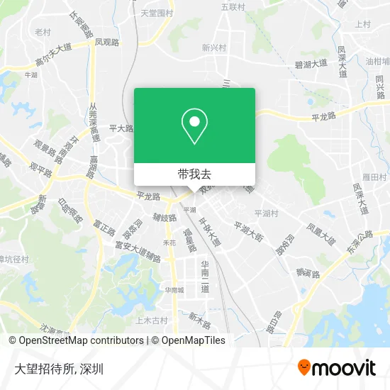 大望招待所地图
