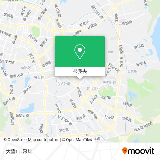 大望山地图