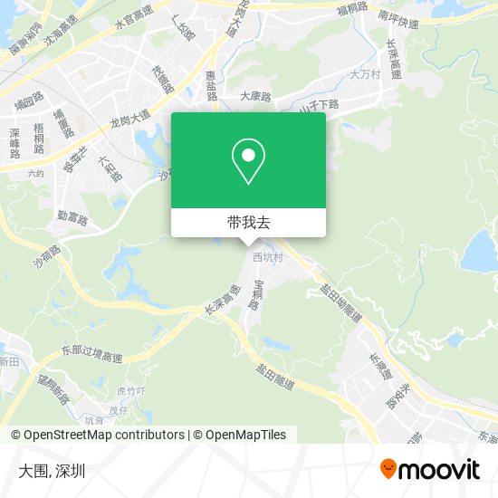 大围地图