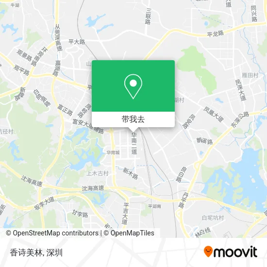 香诗美林地图