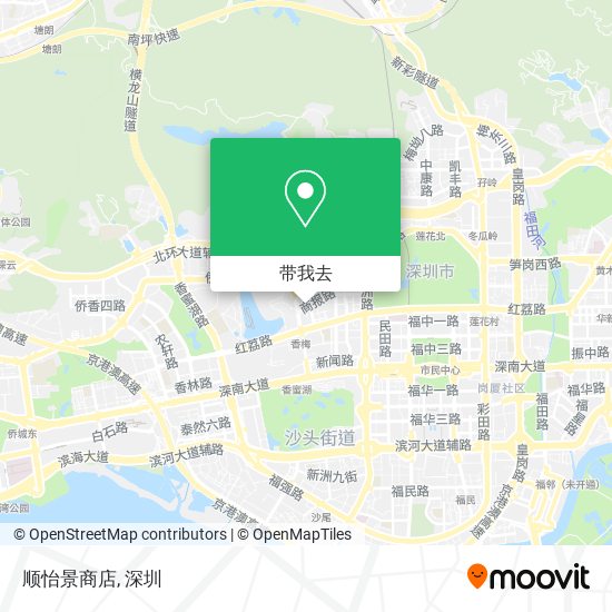顺怡景商店地图