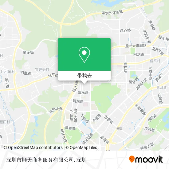 深圳市顺天商务服务有限公司地图