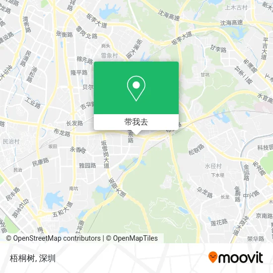 梧桐树地图