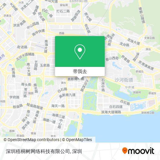 深圳梧桐树网络科技有限公司地图