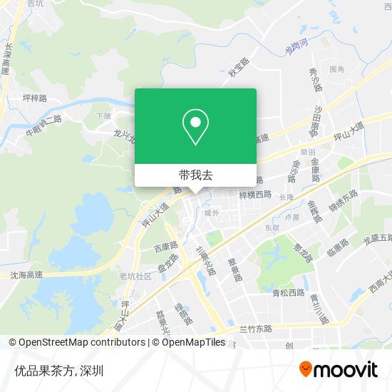 优品果茶方地图