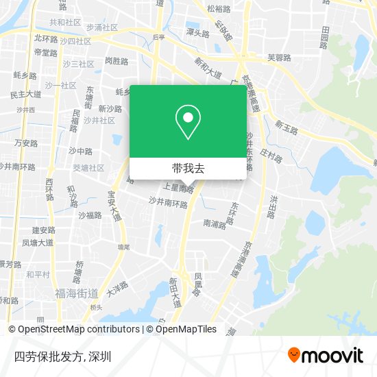 四劳保批发方地图