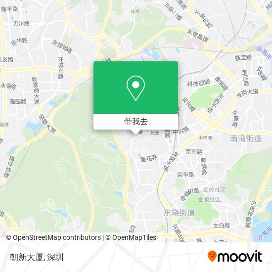 朝新大厦地图