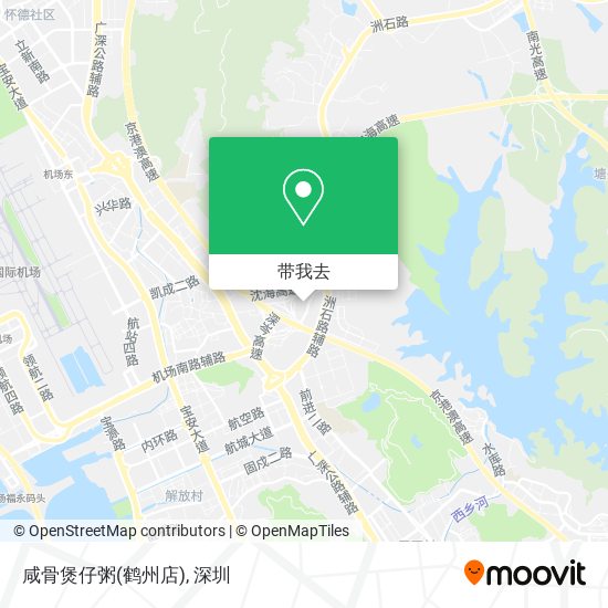 咸骨煲仔粥(鹤州店)地图