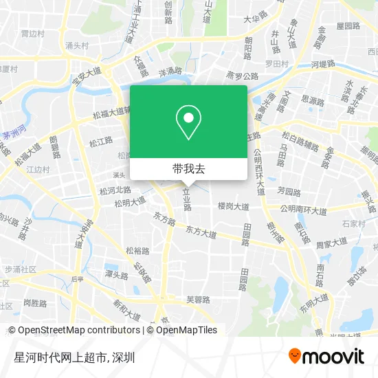 星河时代网上超市地图