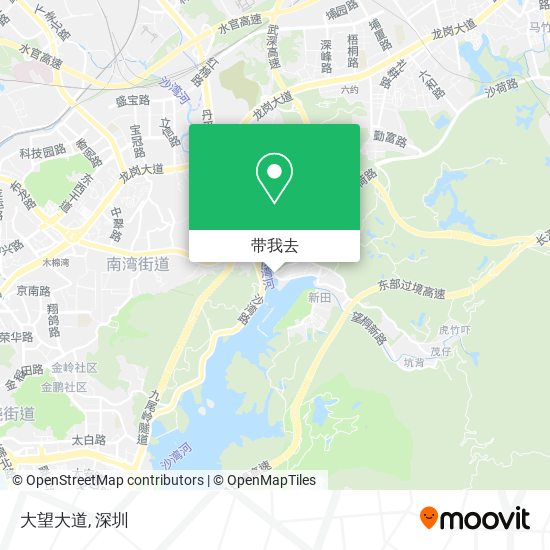 大望大道地图