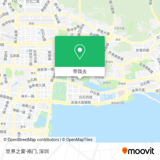 世界之窗-南门地图