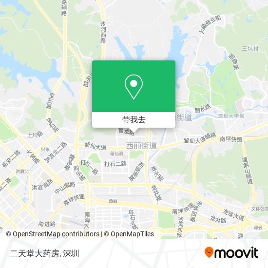 二天堂大药房地图