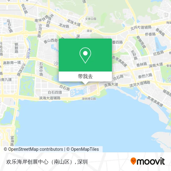 欢乐海岸创展中心（南山区）地图