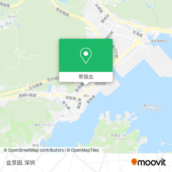 盆景园地图