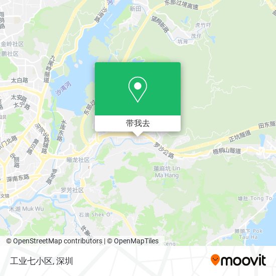 工业七小区地图