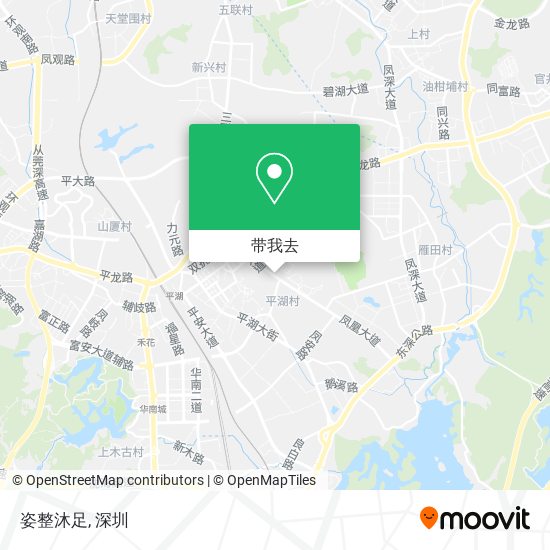 姿整沐足地图